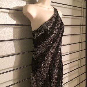 Lillie Rubin: Gorgeous Beaded Ball Gown. Sz4/6 27L